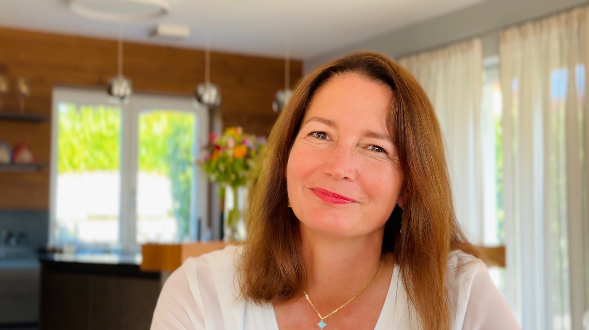 Sabine Settele zuhause im Chiemgau